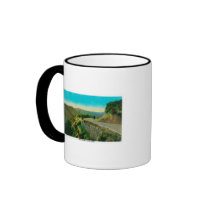 Overlooking Castaic CreekRidge Route, CA Mugs