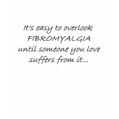 "Overlooking Fibromyalgia" Shirt by kokobaby