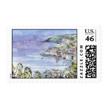 'Overlooking Fowey' Postage postage by picklelillysdad 'Overlooking Fowey' Postage postage