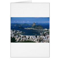 Overlooking Rio Greeting Card