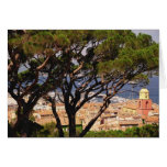 Overlooking St. Tropez Greeting Cards
