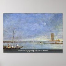 Overlooking The Lagoon With The Tower Of Malghera Posters