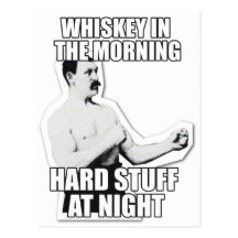 Overly Manly Man strikes again! Post Cards