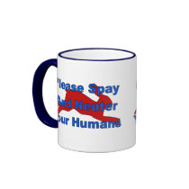 Overpopulation Bombs mugs