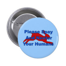Overpopulation Bombs Pinback Button