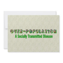 Overpopulation is an STD Invite