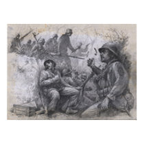 Overrun on Hill 468 posters