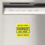 Oversize Load Refrigerator Magnets
