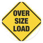 Oversize Load Stickers