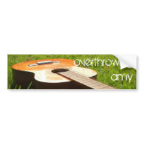 overthrowing amy bumper bumper stickers