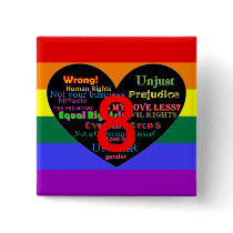 Overturn Prop 8 Heart Pin buttons