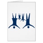 OVERTURNED GREETING CARD