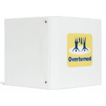 OVERTURNED PROP 8 SIGN 3 RING BINDER
