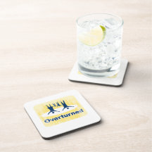 OVERTURNED PROP 8 SIGN Faded.png Beverage Coasters