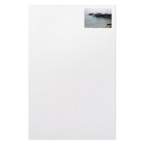 Overview of Harford Pier, Port San Luis, Avila Personalized Stationery