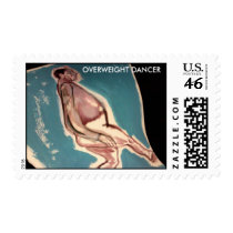 OVERWEIGHT DANCER, Geesh, did he ever pack it on. postage