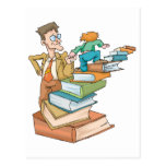 Overwhelmed Teacher Post Cards