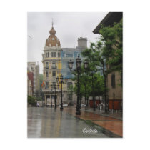 Oviedo, Asturias postcard