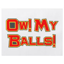 Ow! My Balls! flyers