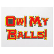 Ow! My Balls! letterhead