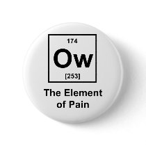 Ow, The Element of Pain buttons