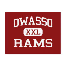 Owasso - Rams - High School - Owasso Oklahoma postcards