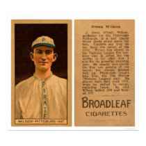 Owen Wilson Pirates Baseball 1912 posters
