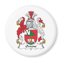 Owens Family Crest magnets
