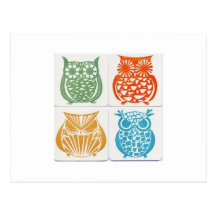 owl5 post cards