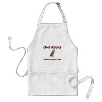 Owl Addict aprons