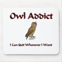 Owl Addict mousepads