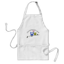 Owl always love you, cute Owls Art Apron