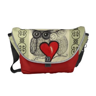 Owl Always Love You - Rickshaw Messenger Bag