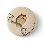 Owl and magnolia – Kobushi ni mimizuku buttons