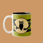 Owl and Moon Mug mugs