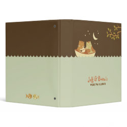 Owl and Pussycat Ring Binder binder