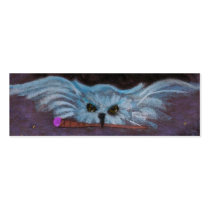 owl and wand business cards by Faeryhuggles owl and wand business cards