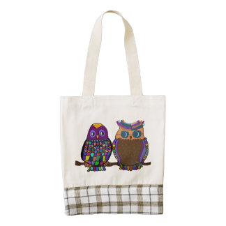 Owl Attraction Zazzle HEART Tote Bag