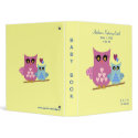 Owl Baby Book for boys binder