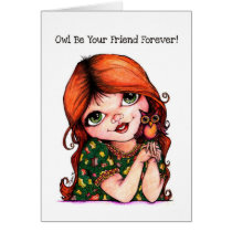 Owl Be Your Friend Forever! cards
