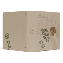 Owl binders by Ricaso_Designs Owl binders