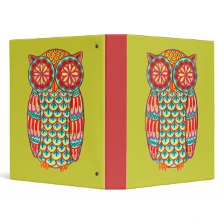 Owl Binder binder