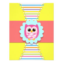 Owl Birthday Invitation for Kids