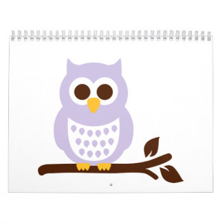 Cute Owl Calendars | Zazzle