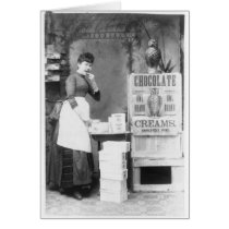 Owl Brand Chocolate 1887 cards