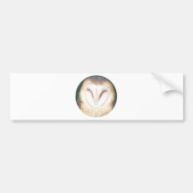 Owl Bumper Sticker