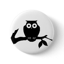 owl buttons by nomadartiste owl buttons