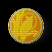 owl buttons