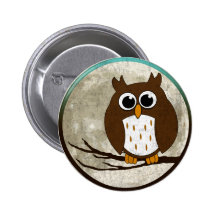 Owl Button