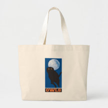 Owl Canvas Bag